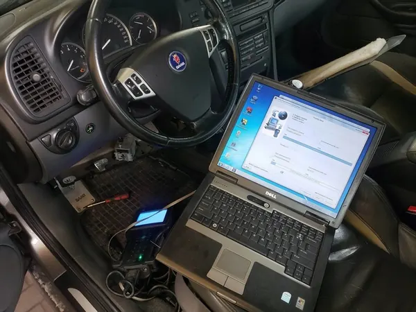 Lenkradschloss Saab 9-3 II 12801153 image 7