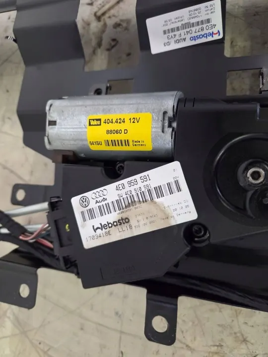 Komplettes Schiebedach OEM 4E0877041F für Audi A8 D3 2005 image 6