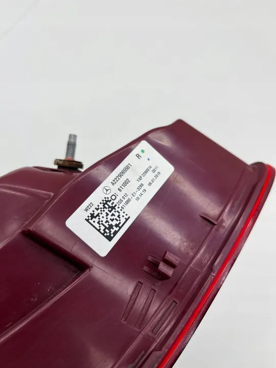 MERCEDES W222 RECHTER ACHTER LED LICHT A2229065501 image 9