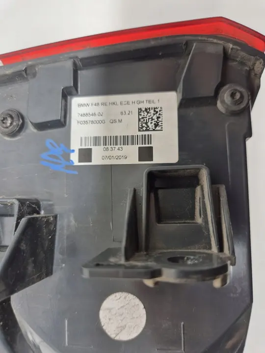 BMW X1 F48 Lámpara Trasera Derecha LED Original 15-19 image 5