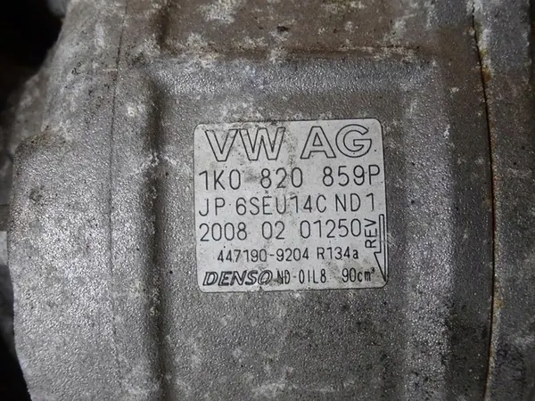 A/C Kompressori AUDI A3 8P GOLF V VI SHARAN 7N EOS 1K0820859P image 4