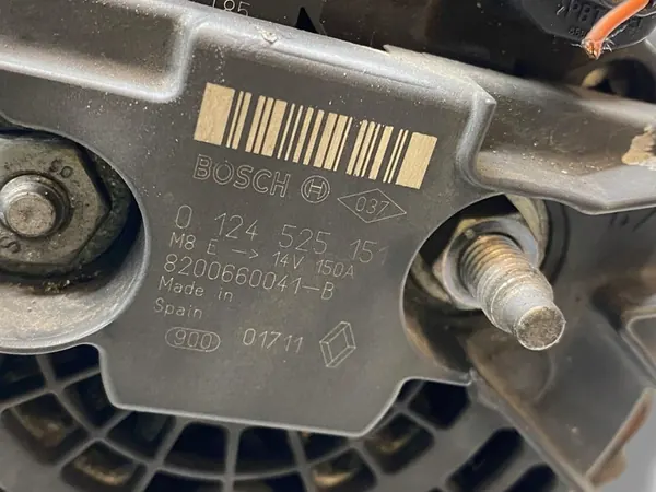 Vaihtovirtageneraattori Renault Scenic III 1.9 DCI 0124525151 image 8