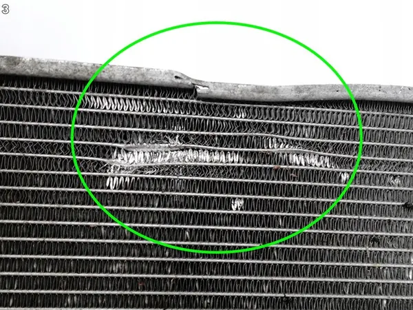 Porsche 911 992 19- Linker Voor Koelradiator Beschadigd OEM image 4