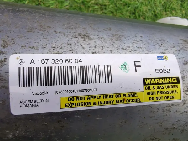 Amortecedor pneumático dianteiro Mercedes-Benz OE A1673206004 image 9