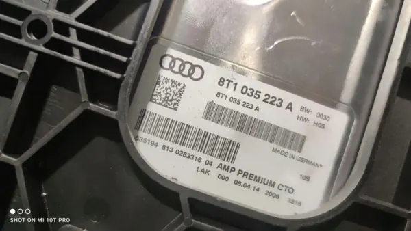 Audi S5 2014 Äänenvahvistin OEM 4F0907101A image 3