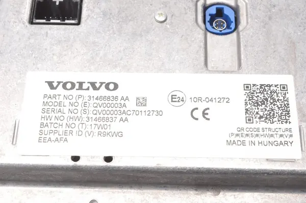 VOLVO XC90 II S90 V90 II Écran d'Affichage 31466836 image 6
