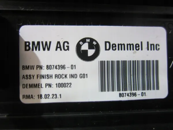 BMW X3 G01 etu-kynnyssuoja OEM 51478074396 image 9