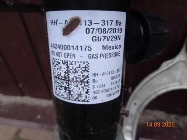 Mola pneumática dianteira esquerda BMW X7 G07 2021 OEM 77686903504 image 7