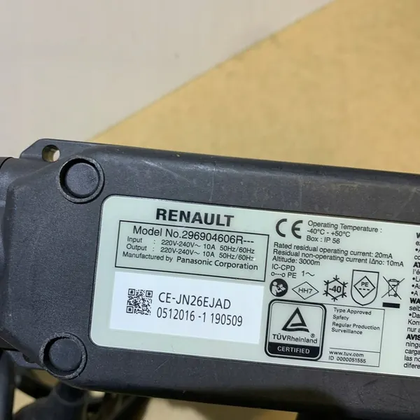 RENAULT Oplaadkabel 296904606R 243401523R image 2