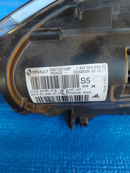 Oikea Etuvalaisin Renault Megane III 2013+ OEM 260106128R image 7