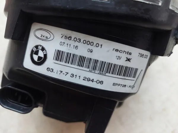 HALÓGENA LED - DIREITA - BMW 5 F07 F10 F11 LCI image 6