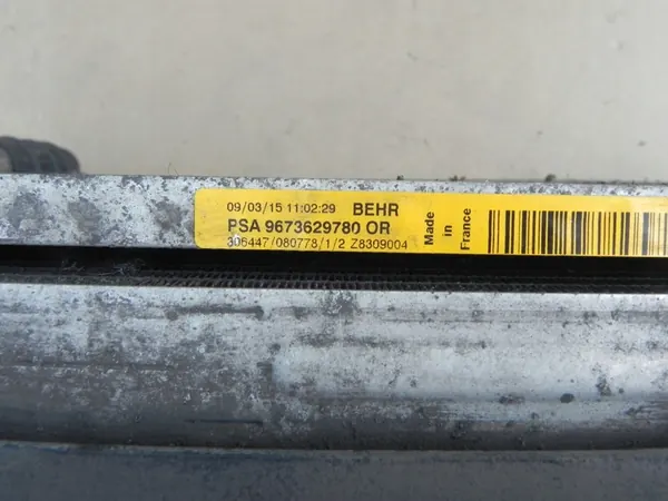 CITROEN C4 PICASSO II 2.0 BLUEHDI Kylare Fläktset OEM image 4