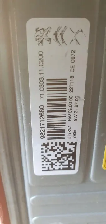 Résistance de chauffage OEM 9822405580 9821712680 Peugeot image 9