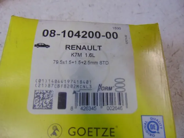 Conjunto de anéis de pistão GOETZE PAYEN image 4