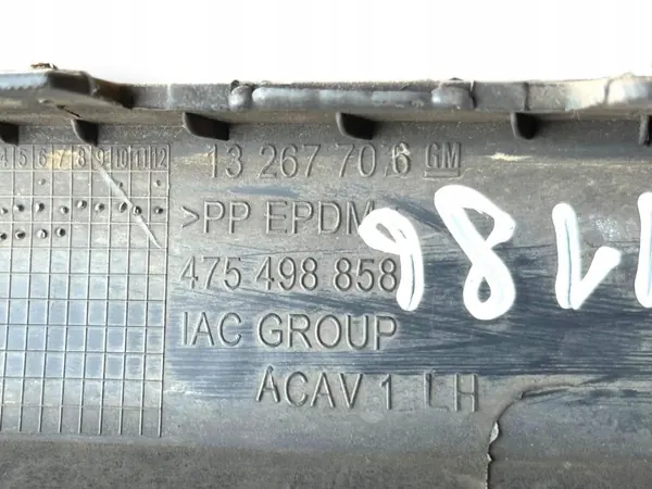Frontstoßstangenspoiler OEM 13267706 für Opel Meriva B image 5