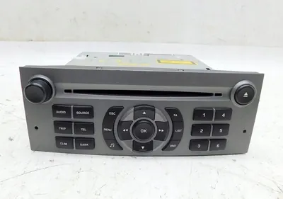 OEM 7645124392 CD/DVD/GPS-paneeli Citroen C5 2006 image 2
