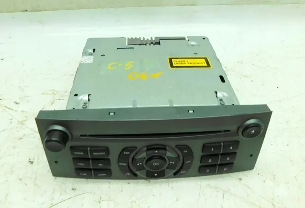 OEM 7645124392 CD/DVD/GPS-paneeli Citroen C5 2006 image 4