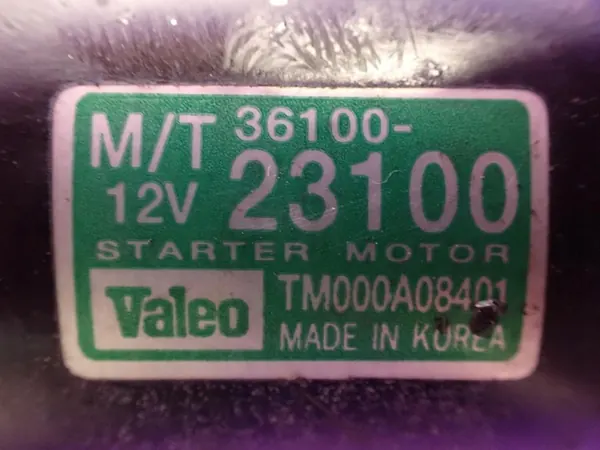 HYUNDAI COUPE II GK 01-05 2.0 Motor de arranque 3610023100 image 7