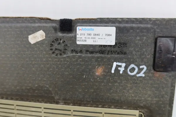 Techo Mercedes W215 Techo Solar OEM 2157800840 image 8