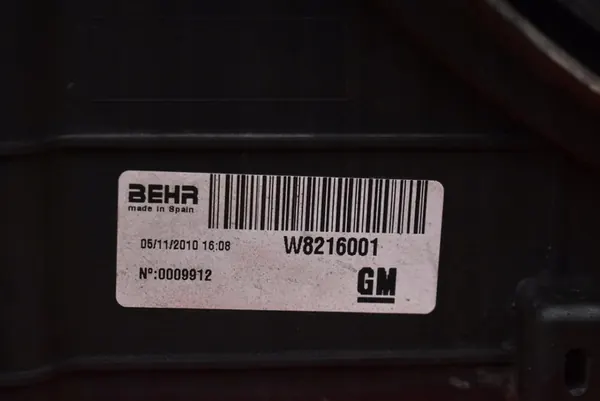 FLÄKT OPEL MERIVA B 1.7 13331010 image 10