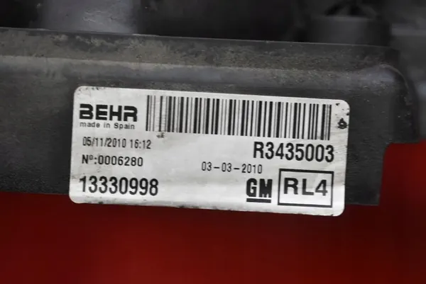 FLÄKT OPEL MERIVA B 1.7 13331010 image 6