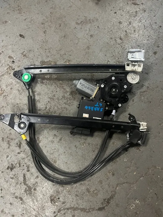 Motor de elevação de janela Volkswagen Sharan traseiro esquerdo image 2