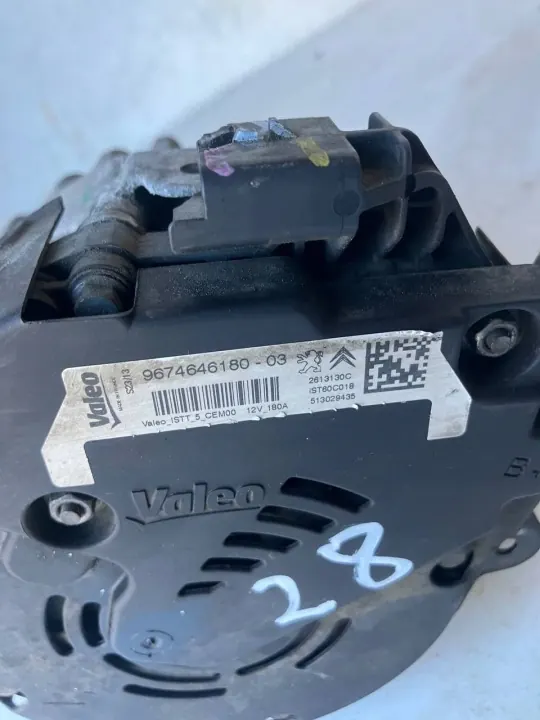 Start Stop-dynamo OEM 9674646180-03 voor 1.6 EHDI image 3