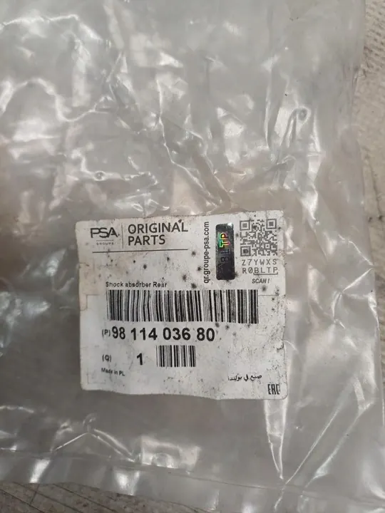 Ammortizzatore posteriore Citroen C4 Grand Picasso 9811403680 image 3