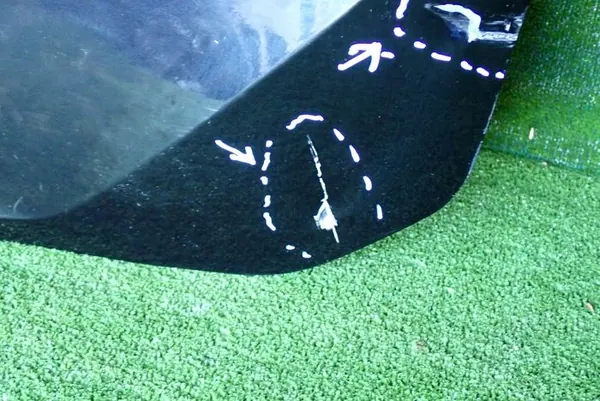 VW PASSAT B8 KOMBI porta traseira OEM 33148105 image 5