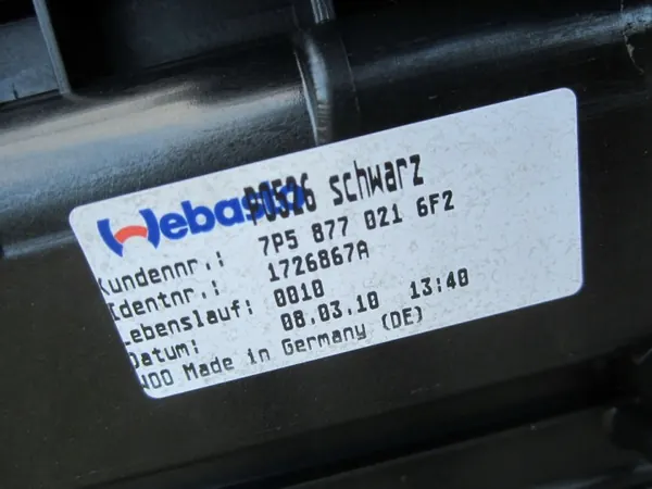 Schuifdak Porsche Cayenne S II 958 OEM 7P5877021 FH-Cobra image 4