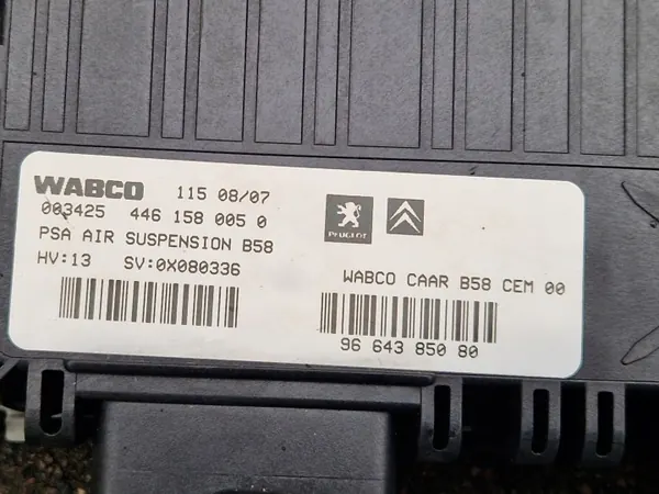 Federungssteuermodul OEM 9664385080 - Gebraucht image 4