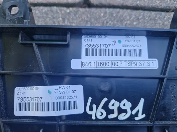 Klimatpaneel LANCIA YPSILON III 735531707 image 4