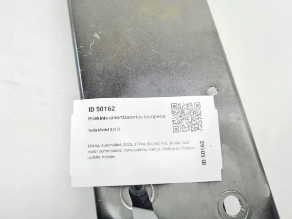 Tesla Model 3 Murtovyöhyke Vasen/Oikea OEM P1088149-00-F image 9