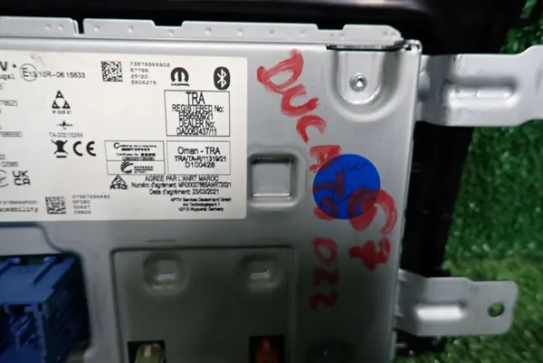 Rádio OEM 07357686690 para Ducato Jumper Boxer Movano image 4