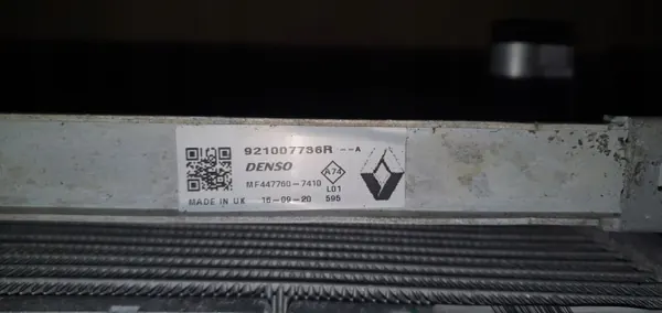 KOMPLET CHŁODNIC RENAULT ZOE 214104950R 921007736R image 4