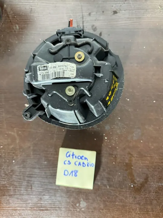 Ventilador Citroen C3 Pluriel Cabrio OE 665878C image 5