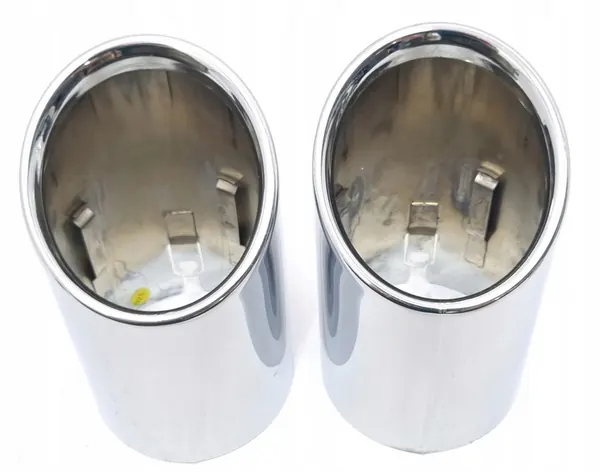 Ponta de Escape Cromada Audi A4 B9 A5 8W0253825B image 2