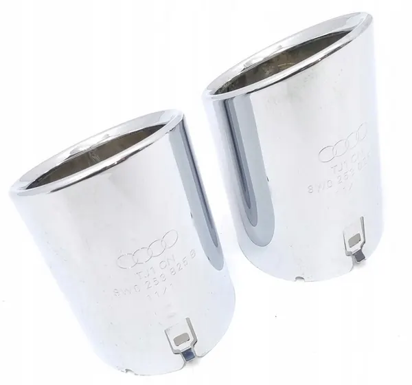 Ponta de Escape Cromada Audi A4 B9 A5 8W0253825B image 6