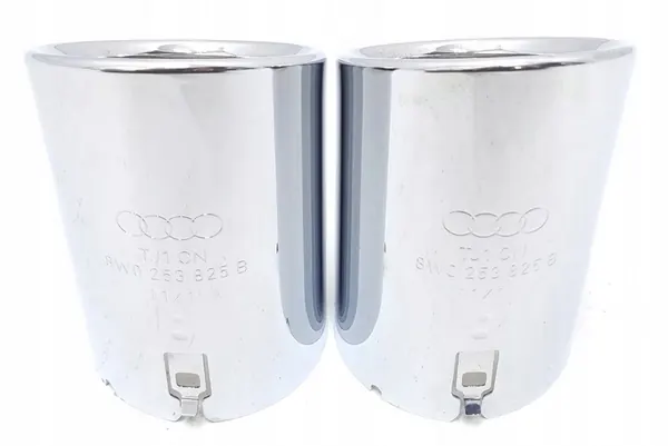 Ponta de Escape Cromada Audi A4 B9 A5 8W0253825B image 7