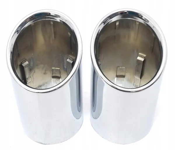 Ponta de Escape Cromada Audi A4 B9 A5 8W0253825B image 8