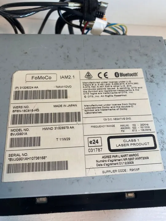 Jaguar XF X260 Radio Navigatielezer OEM BF6N-18C815-HG image 3