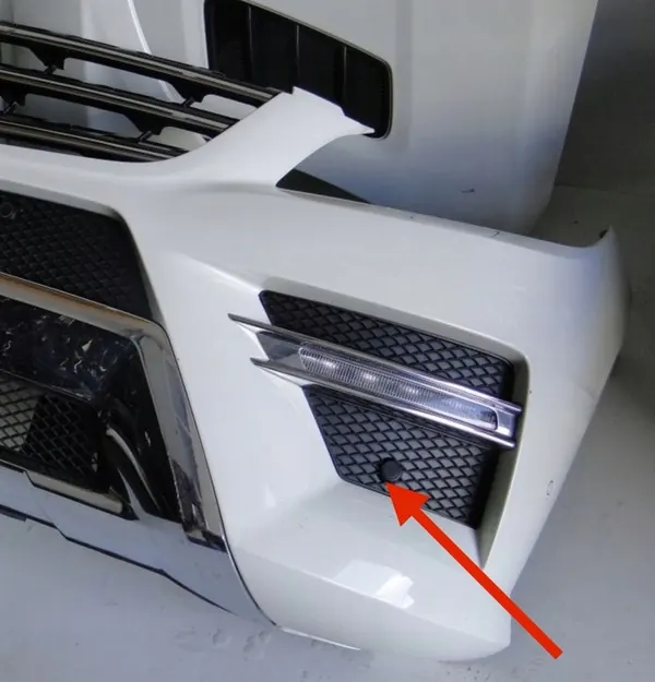 MERCEDES ML W166 Rejilla de Parachoques Izquierda A1668852822 image 9