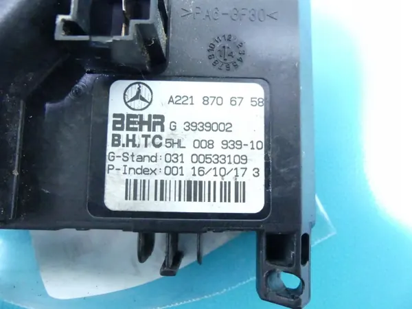 Resistencia Mercedes W221 OEM A2218706758 Usado image 4