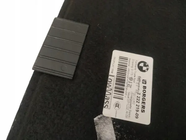 BMW X3 F25 kofferbakmat OEM 7222219 (2010-2017) image 5