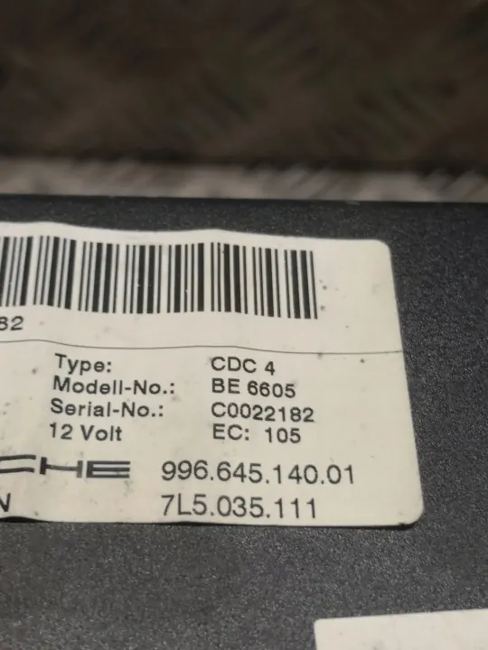 Porsche OE 7L5035111 Gebrauchter Plattenwechsler image 3