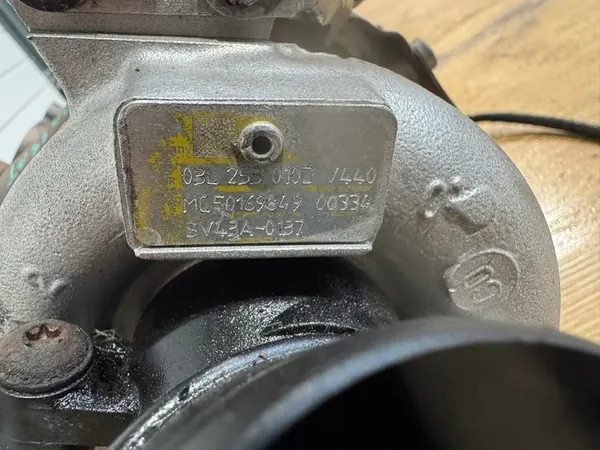 Turbo VW PASSAT CC 2.0L diesel 2010 03L253010D image 4