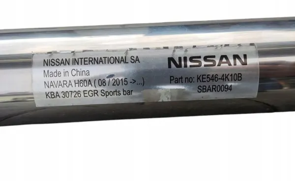KE546-4K10B Rollbügel-Satz für Nissan Navara IV D23 image 9