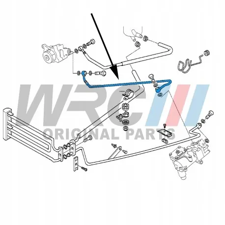 Ohjaustehostimen letku BMW 7 E38 735i 1996- OEM 5720035 image 3
