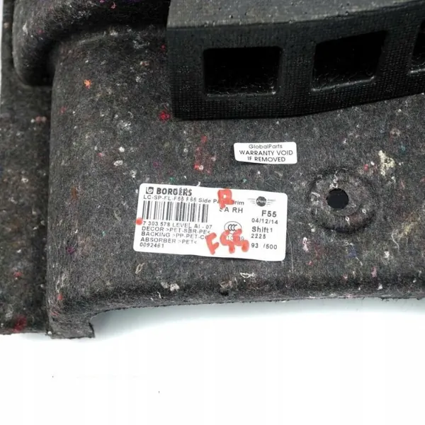 Rechter Kofferbak Bekledingspaneel OEM 7303578 Mini F55/F56 image 10