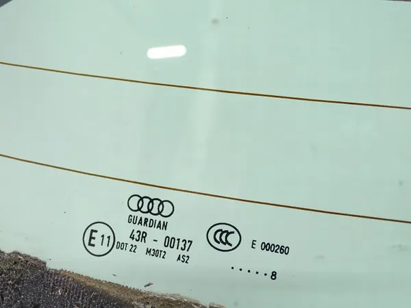 OEM KM18152376525 Bakruta för Audi A3 8P Cabrio image 5